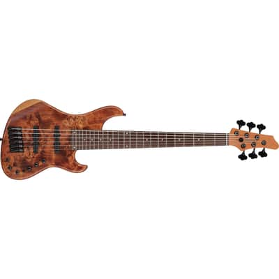 Ibanez Mode MDM1606 6-String Bass w/ Gig Bag - Natural Mocha Low Gloss image 3