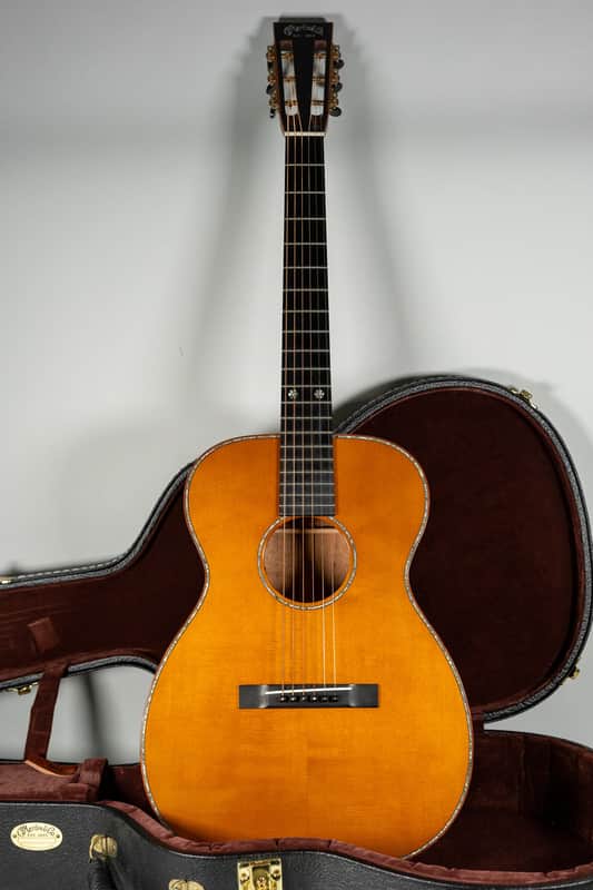 2012 Martin Custom Shop 00-18v 00-14 Body Koa Back Sides w/OHSC image 1
