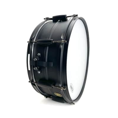 Tama Metalworks 14 x 5.5 Inch Black on Black Steel Snare Drum image 3