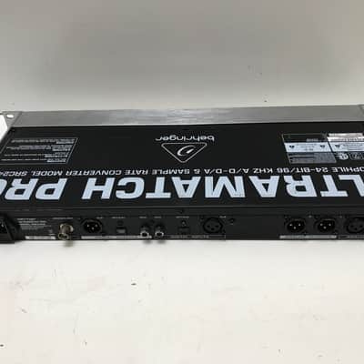 Behringer Ultramatch Pro SRC2496 AD/DA and Sample Rate Converter 2010s - Standard image 2