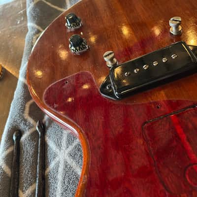 Gibson Les Paul junior dc double cut 1959 - Red image 12