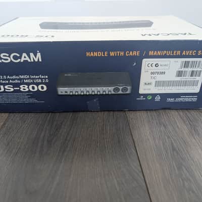 *NEW OLD STOCK* TASCAM US-800 Interface Audio/MIDI USB 2.0 Mac & Windows BRAND NEW Black image 7