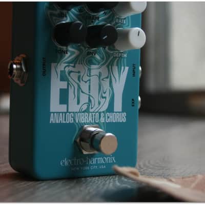 Electro-Harmonix Eddy Analog Chorus and Vibrato 2020 - Present - Aqua image 2