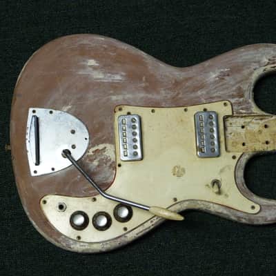 kapa Challenger Electric Guitar body stripped image 1