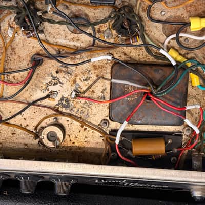 Fender  Bandmaster Head  1965 - Blackface image 9