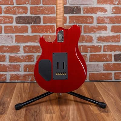 Ernie Ball Music Man Willcutt Limited Axis Super Sport HH Quilted Maple Top Lava Burst 2019 w/OHSC image 7
