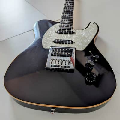 R&B Guitars USA T-Style Late 70's - Black with maple binding image 2