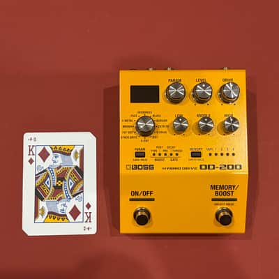 Boss OD-200 Overdrive 2019 - Present - Orange image 2