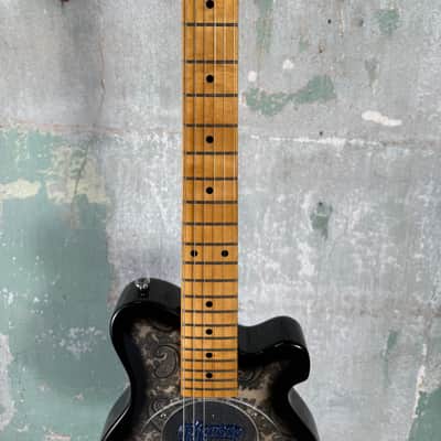 Pignose PGG-200PL Legendary Travel Guitar / Amp Combo - Black Paisley #0683 image 5