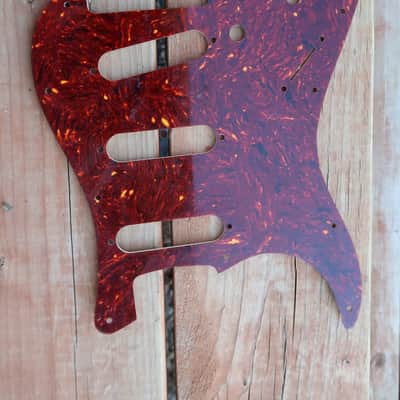 62 Fender Stratocaster Pickguard 11 hole Celluloid Vintage White / Cream USA vintage RI 60 61 image 16
