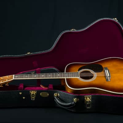 Martin D-41 Custom Premium Flamed Koa and Adirondack Spruce Amber Burst with Paua Pearl NEW image 25
