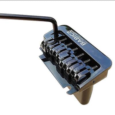 Babicz ORIGINAL SERIES FCH 2PT TREMOLO BRIDGE, 6 String, black image 4