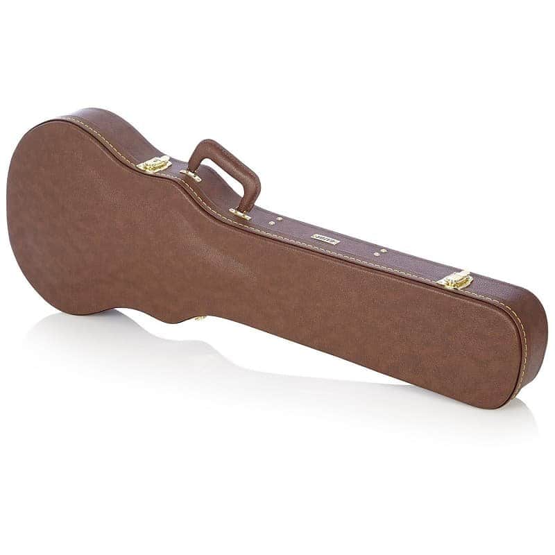 Gator Cases Vintage Brown Case fits Gibson Melody Maker Guitars image 1