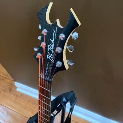 BC Rich Warlock Platinum Series 2000 Gloss Black image 5
