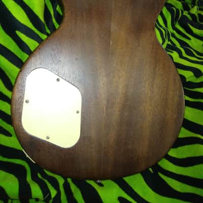 Bacchus Live Road 2000s - Reliced Amber Flame Top, Killer Look and Tones, Blue Tweed Hardshell Included image 11