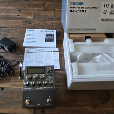 Boss IR-200 Amp and IR Cabinet 2021 - Present - Silver image 1