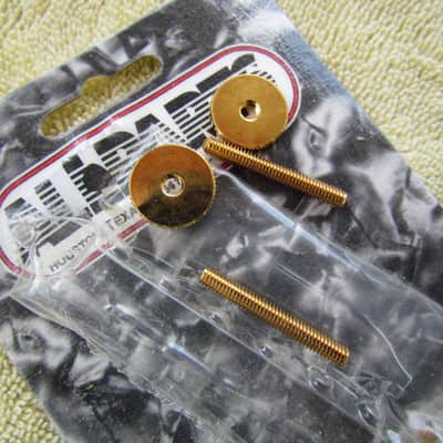 Allparts Gold Thumbwheels And Posts For Gotoh Tunematic Bridge Near Mint Gold Thumbwheels & Posts image 4