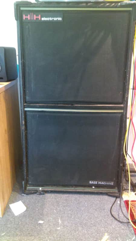 HH Electronics Bass Machine 810 Cabinet 1980s image 1