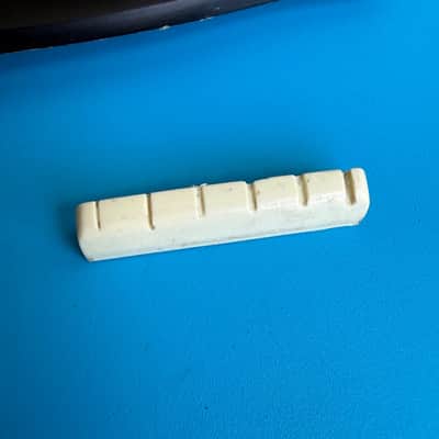 SQUIER Acoustic 093-0300-021 Guitar Part: Bridge w/Saddle Pins and Nut [Lot] image 3