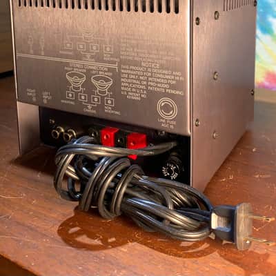 Fully Restored Carver M-400T "The Cube" Stereo/Mono Power Amp - Over 200WPC Or 500W Mono In A Tiny Package! image 12