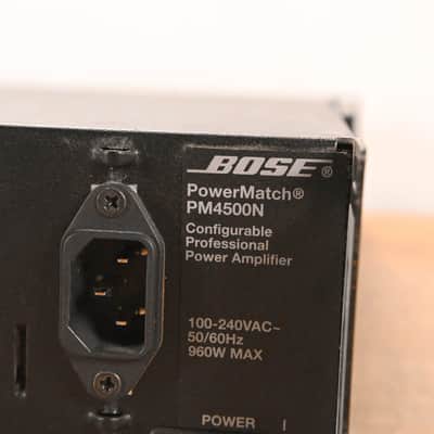 Bose PowerMatch PM4500N Configurable Power Amplifier CG01VTT image 12