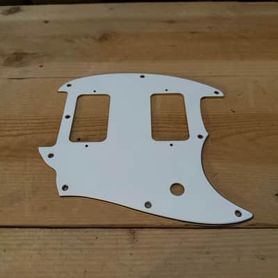 Vintage Pickguard for Fender HH Mustang - Aged White image 1