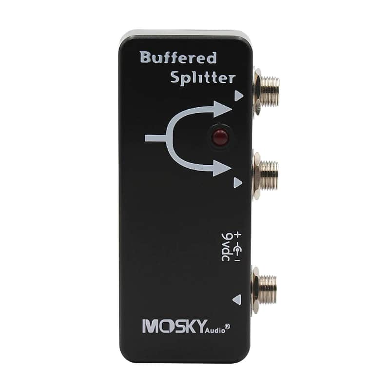 Mosky Buffered Splitter Guitar Bass Effects Pedal Tone Saver Buffer Pedal image 1