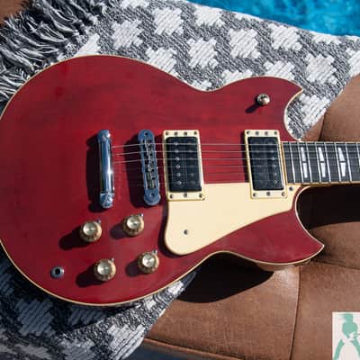 1981 Yamaha SG-800 - Translucent Red - Made in Japan - Pro Set Up w Perfect Frets/Action/Intonation! image 12