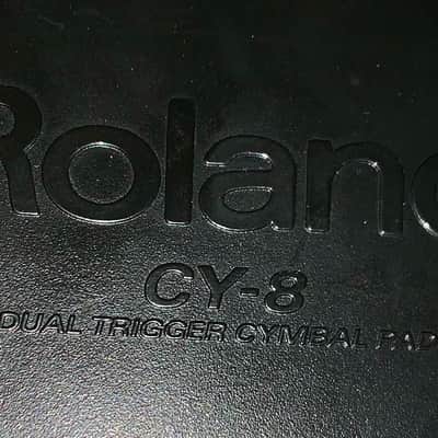 Roland CY-8 V-Cymbal 12" Dual-Trigger Pad 2010s - Black image 3