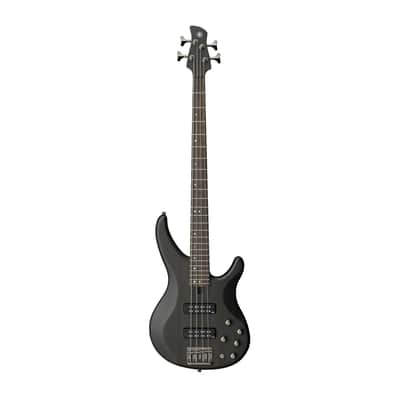 Yamaha TRBX504 4-String Premium Electric Bass Transparent Black w
