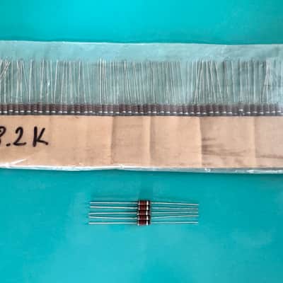 NOS 5x 8.2K 0.5W 1/2W 10% CARBON COMPOSITE COMP RESISTORS FOR TUBE AMP HIFI AMPLIFIER image 4