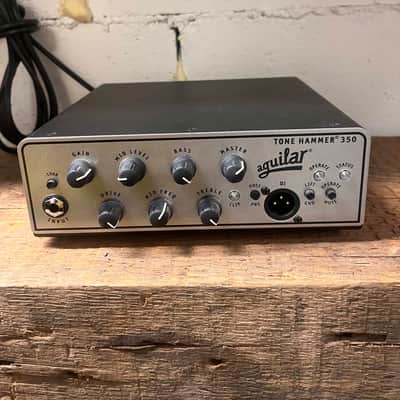Aguilar Tone Hammer 350 350-Watt Bass Amp Head 2012 - 2019 - Aluminum image 2