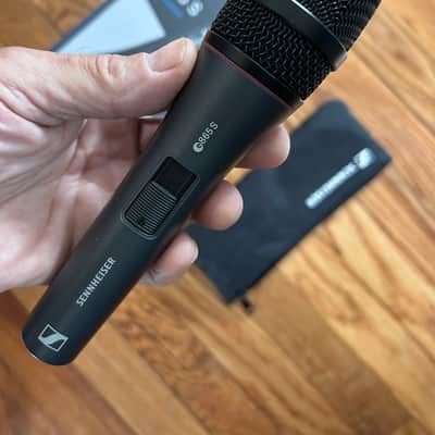 Sennheiser e865S Handheld Condenser Microphone with Switch 1998 - Present - Black image 2