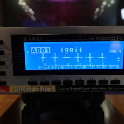 Kawai K5000R Rackmount Digital Synthesizer Module - New high-contrast LED-backlit display! image 8
