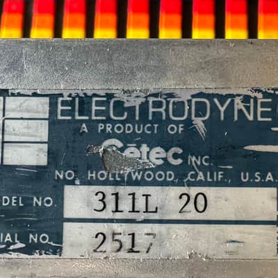 Electrodyne 311L Mic/Line Preamp Module 1960s - Quad Eight, Neve, API image 4