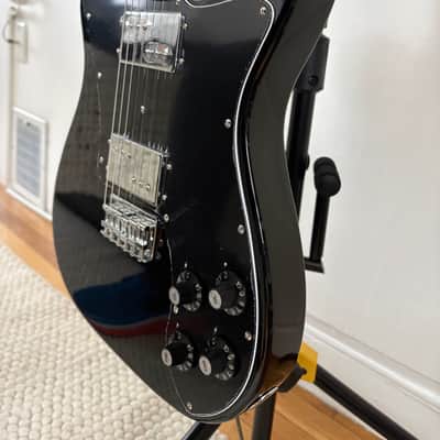 ~ NEW ~ Fender Made in Japan FSR Traditional 70's Telecaster Deluxe - Black image 3