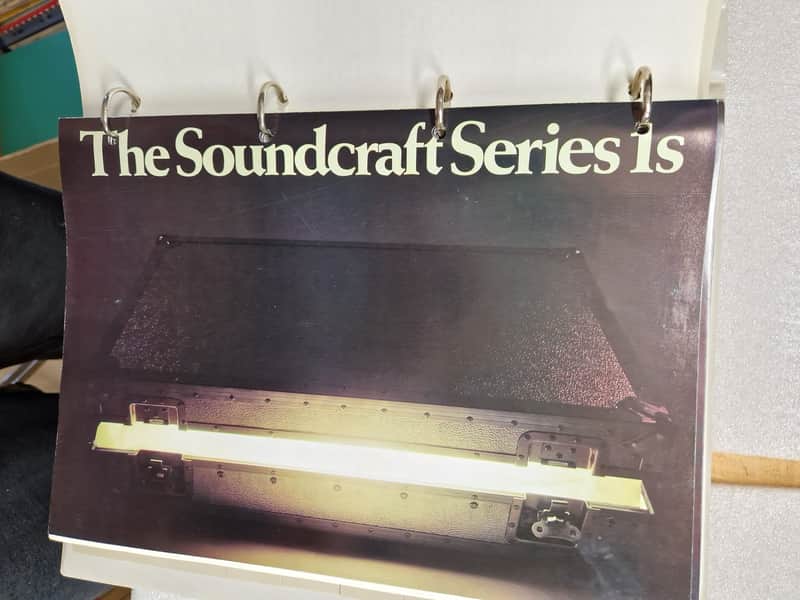 Soundcraft Series 1s Manual Brochure