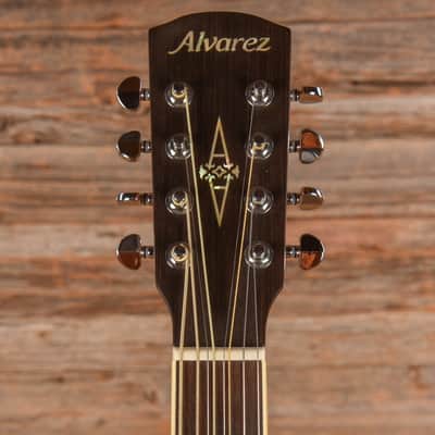 Alvarez ABT60CE-8SHB 8-string Baritone Sunburst image 6