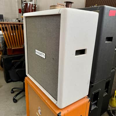 Hiwatt SE-4123 Guitar speaker Cabinet - White 412 Fane blue Alnico 75 watt axa 300 watt 16 ohm image 4