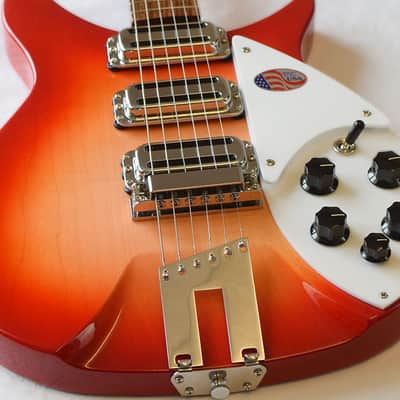 Rickenbacker 350V63 Liverpool Fireglo image 11