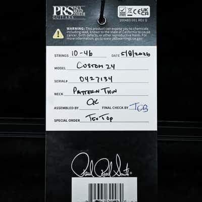 PRS Custom 24 w/ 10-Top & DMO Pickups- Arctic Blue 2026 (0427134) image 16