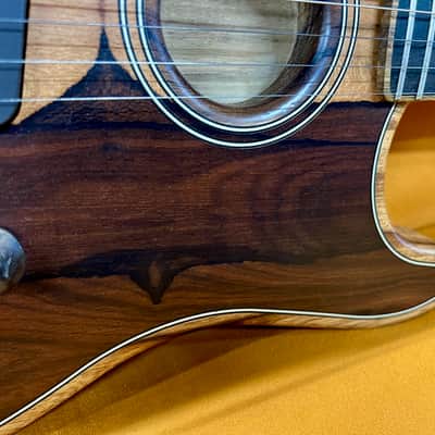 Fender Limited Edition American Acoustasonic Stratocaster 2020 - Exotic Ziricote image 6