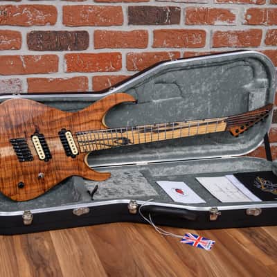 Carillion Guitars Polaris 7-String Tasmanian Blackwood Top Danish Oil 2023 w/OHSC image 2