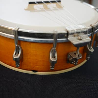 Gretsch Banjo Ukulele (Banjolele) Natural w/ Remo Head 2014 - Natural image 9