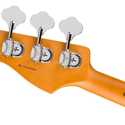 Fender American Ultra II Meteora Bass, Ebony Fingerboard, Texas Tea image 8