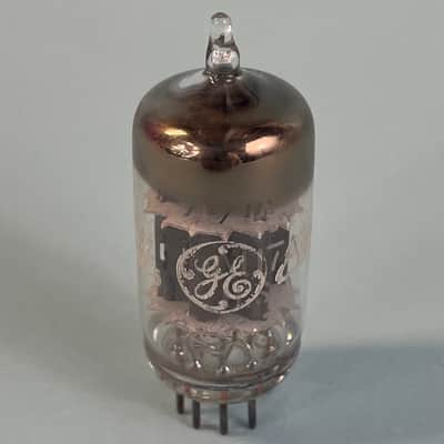 1969 General Electric 12AU7 ECC82 Vintage GE Preamp Tube! T72 image 1