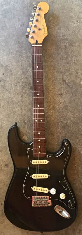 1992 - 1999 Fender Stratocaster American Electric Guitar FN Series Black USA image 1