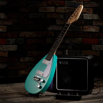 VOX Mark III Mini Guitar 2022 Aqua Green image 6