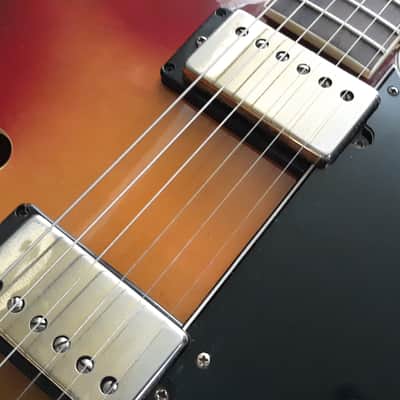 Ventura Barney Kessel MIJ 1960's-1970's - Matsumoku-Cherry Sunburst image 12