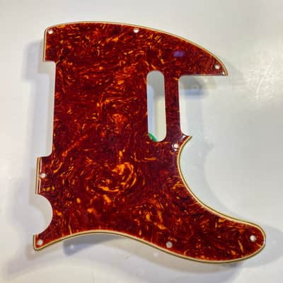 Custom Relic'd "Boots" Aged Fender 8 Hole Telecaster Pickguard Wide Bevel Celluloid Tortoiseshell image 5